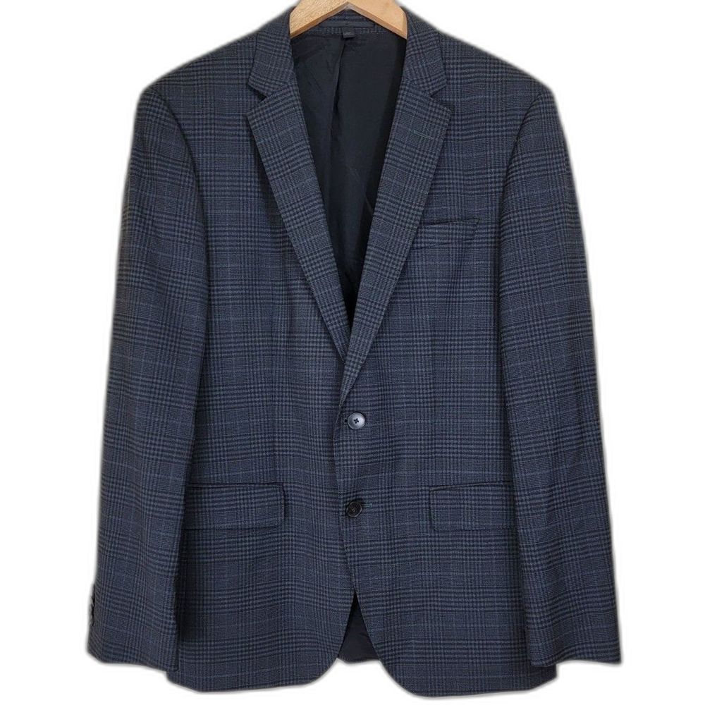 Hugo Boss Plaid Sport Coat Blazer